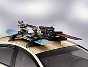 2002 Chrysler Concorde Roof-Mount Ski and Snowboard Carrier
