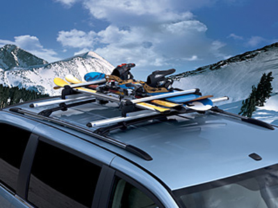2009 Chrysler Aspen Ski and Snowboard Carrier, Roof-Mount 82211313