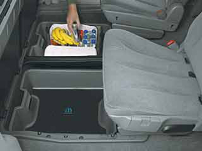 2012 Chrysler Town and Country Cargo Bins, Second Row 82208771