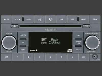 2011 Chrysler 200 RES Media Center 130 Stereo with CD/MP3 5091226AD
