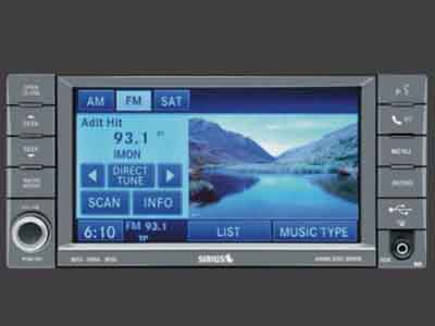 2011 Chrysler Town and Country RHB - AM/FM Navigation with CD, DVD, MP3, HDD