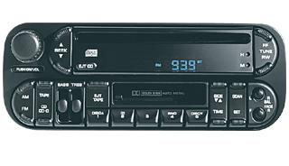 2007 Chrysler Pacifica RBP AM/FM Cassette, CD Player 5094468AC