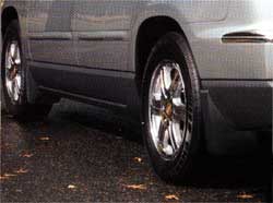2004 Chrysler Pacifica Deluxe Molded Splash Guards