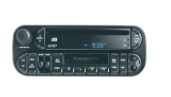2005 Chrysler PT Cruiser RBP AM/FM Stereo radio with Cassett 5064038AC